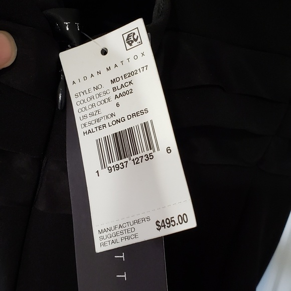 HALTER LONG DRESS - Picture 2 of 5